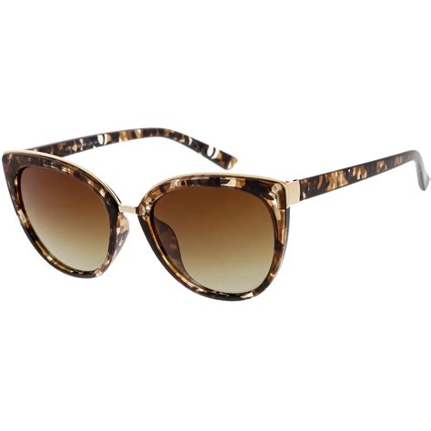 women's polarized cat eye sunglasses.